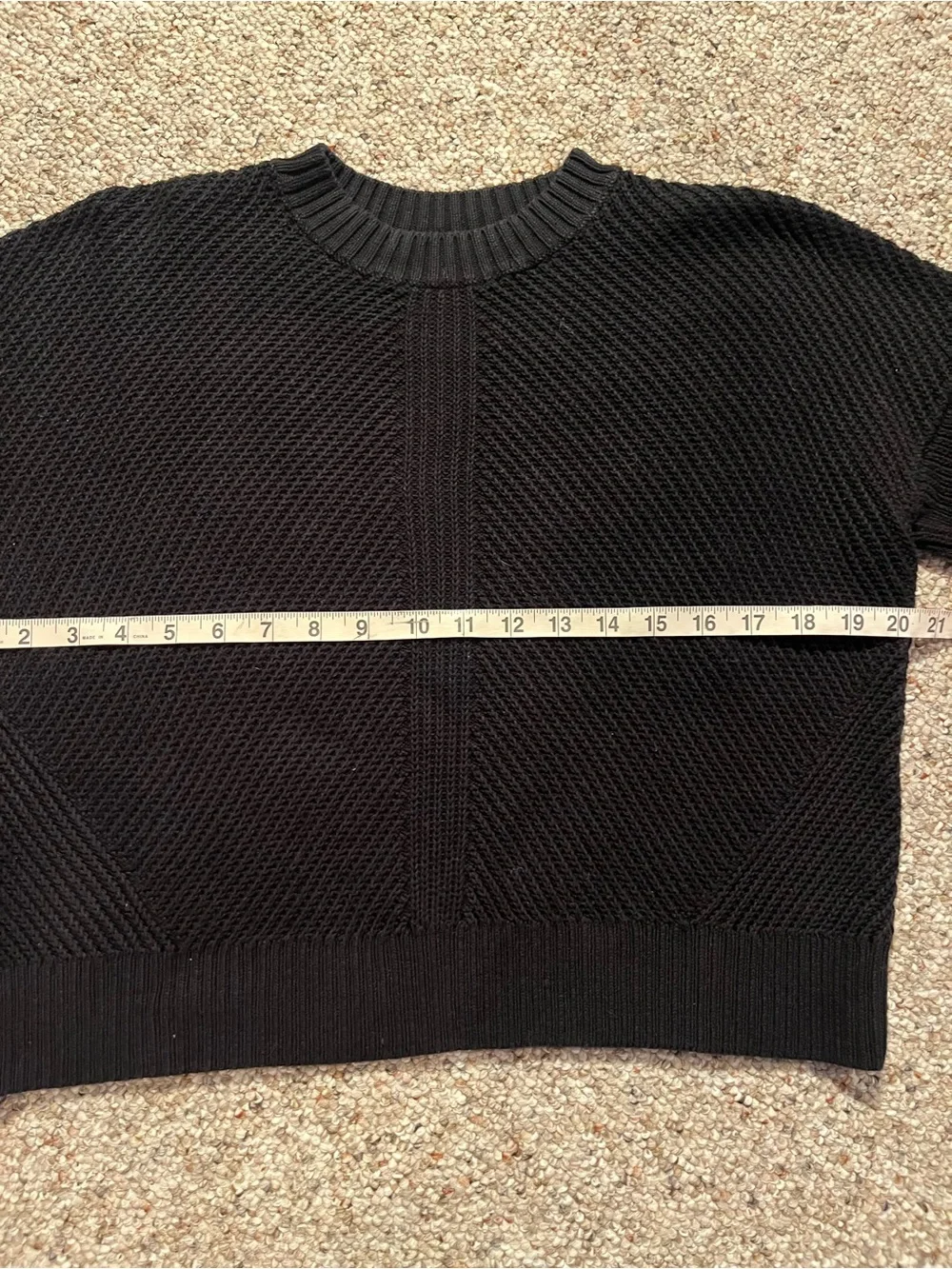 LuLuLemon Cashlu Boxy Knit Crewneck Sweater